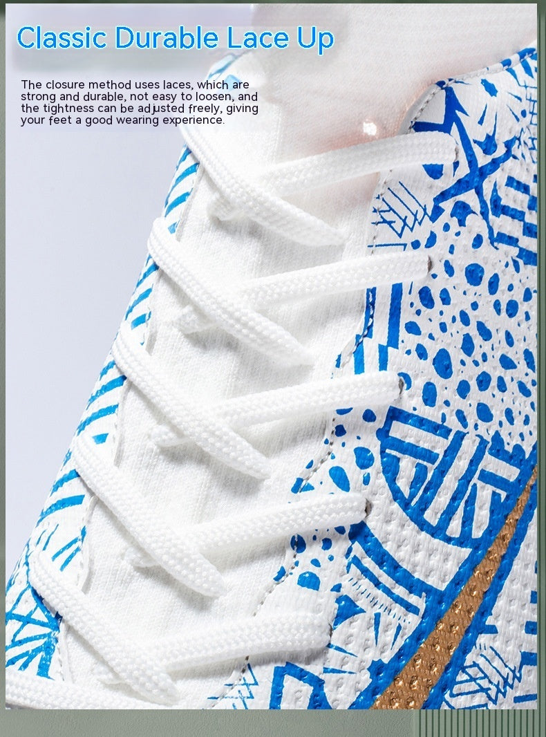 High-top Firm Ground Soccer Shoes