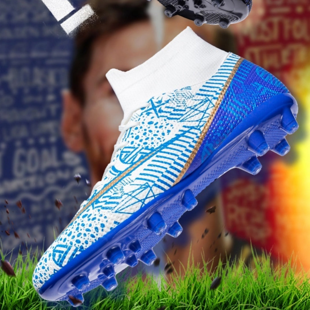High-top Firm Ground Soccer Shoes